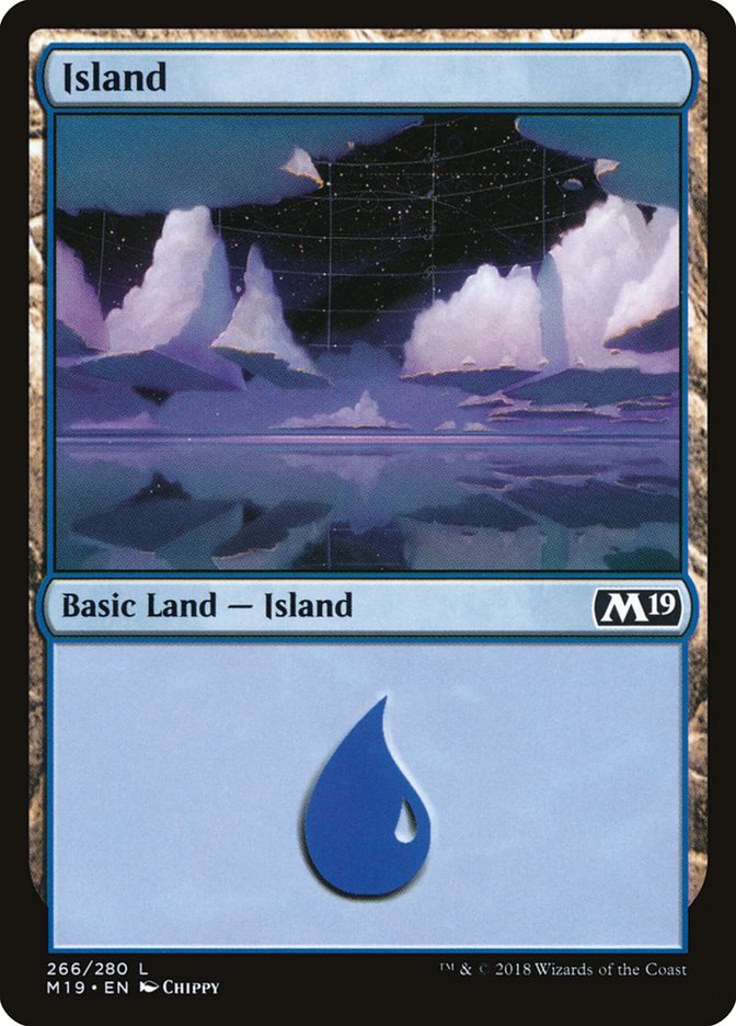 Island (266) [Core Set 2019] | Golgari Games