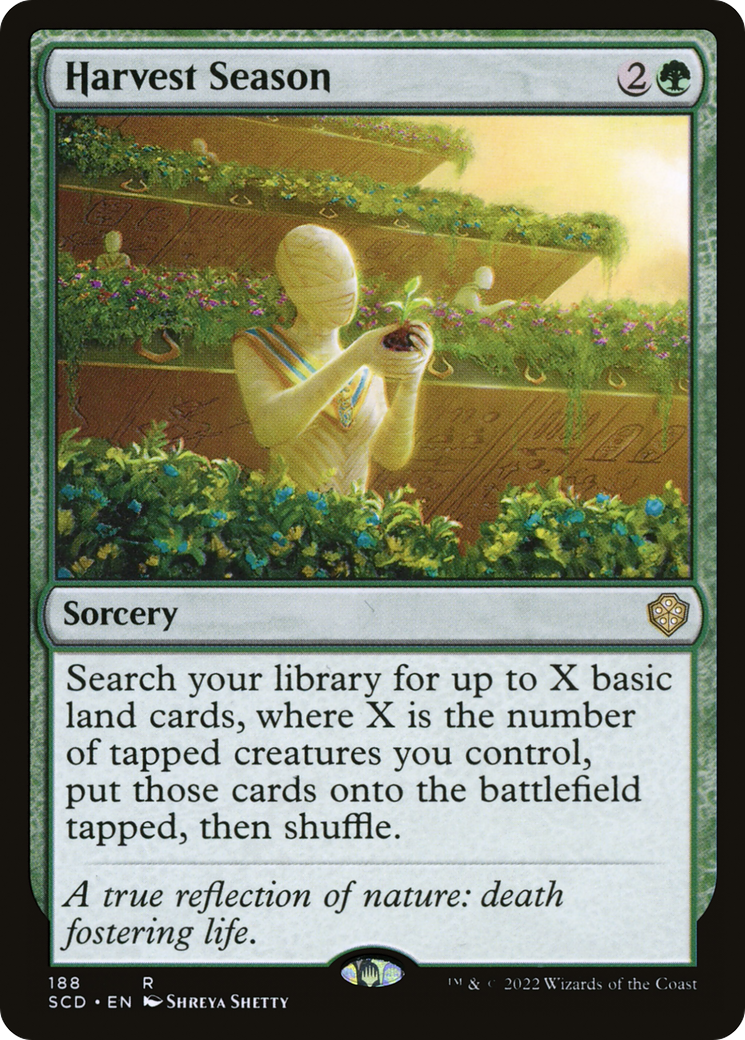 Harvest Season [Starter Commander Decks] | Local Legends