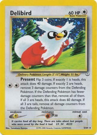 Delibird (5/64) [Neo Revelation Unlimited] | Local Legends