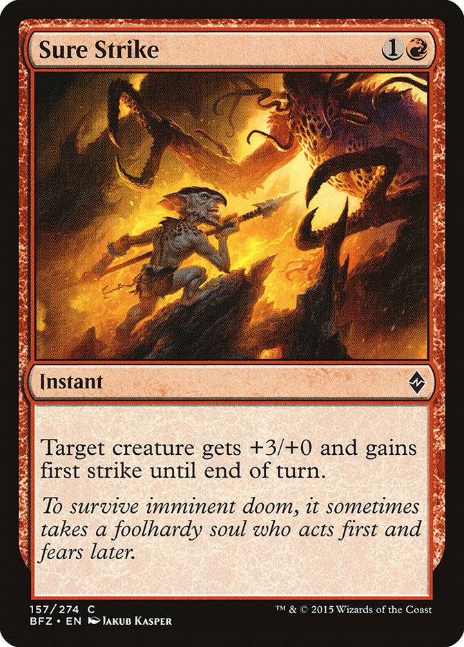 Sure Strike [Battle for Zendikar] | Local Legends
