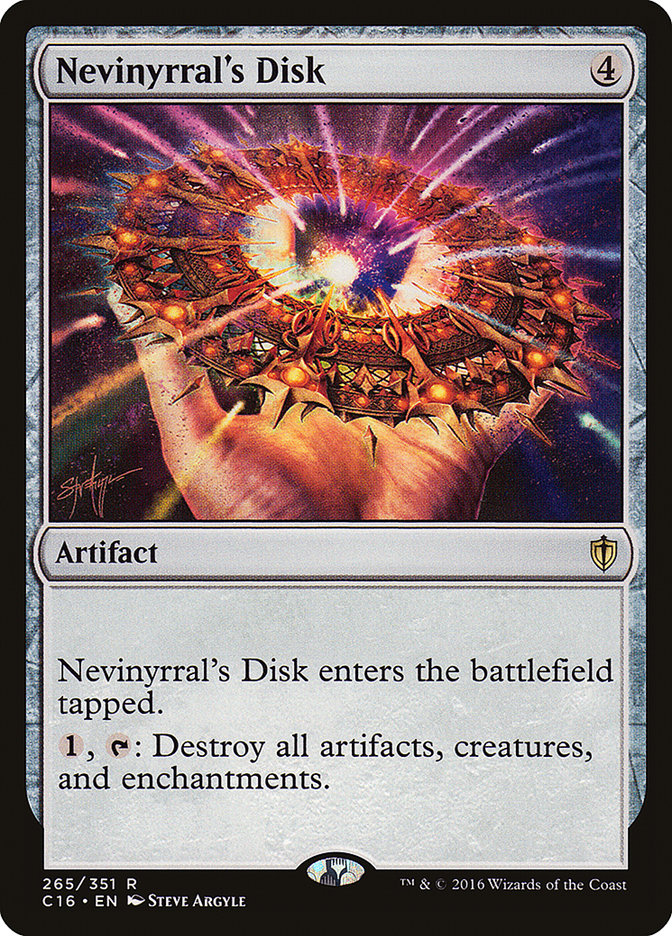Nevinyrral's Disk [Commander 2016] | Local Legends