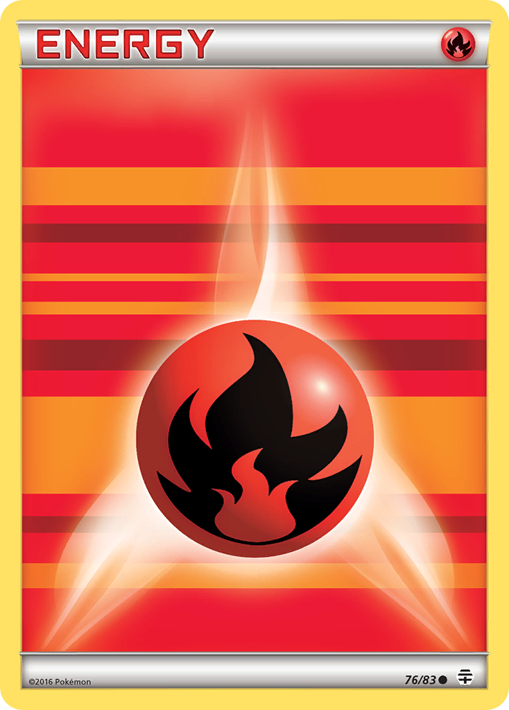 Fire Energy (76/83) [XY: Generations] | Golgari Games