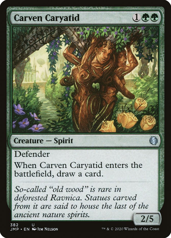 Carven Caryatid [Jumpstart] | Golgari Games