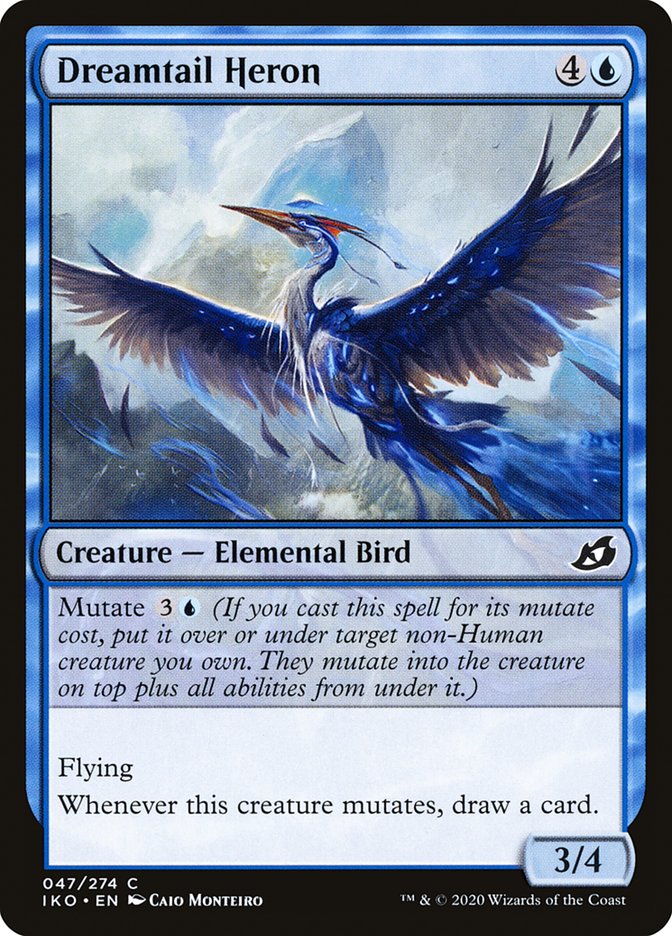 Dreamtail Heron [Ikoria: Lair of Behemoths] | Golgari Games