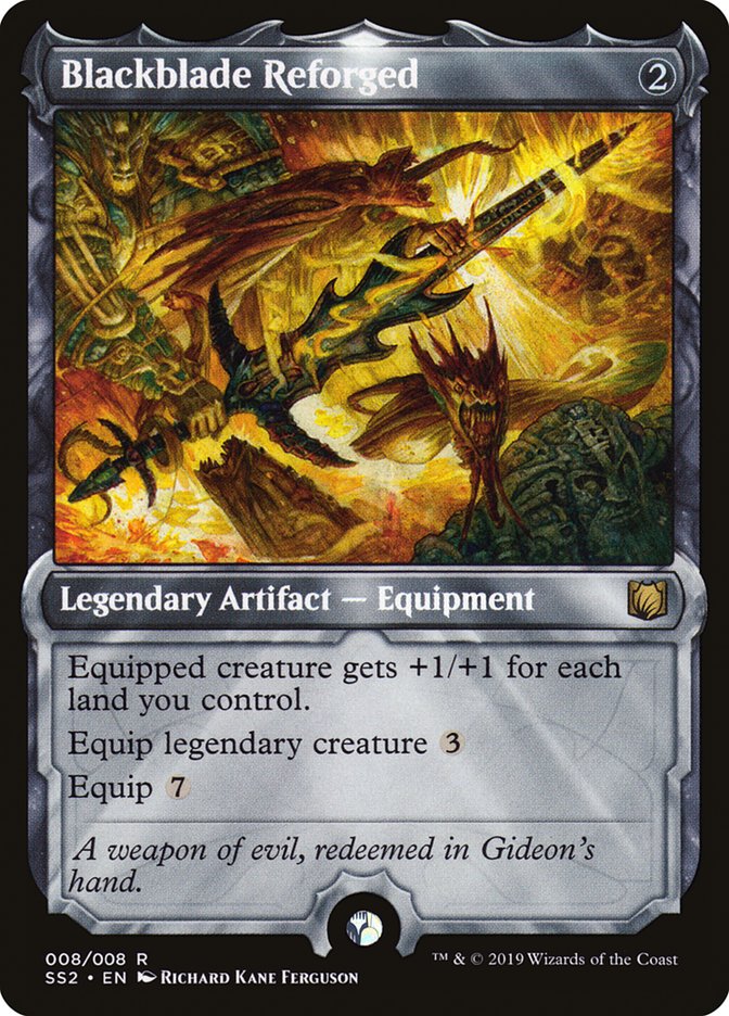 Blackblade Reforged [Signature Spellbook: Gideon] | Golgari Games