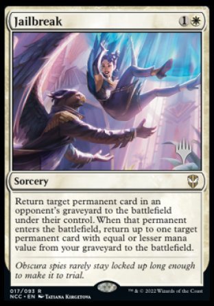Jailbreak (Promo Pack) [Streets of New Capenna Commander Promos] | Local Legends