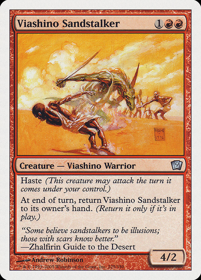 Viashino Sandstalker [Ninth Edition] | Golgari Games