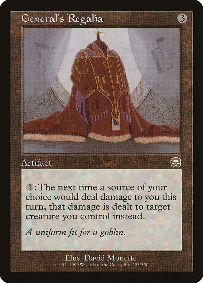 General's Regalia [Mercadian Masques] | Local Legends