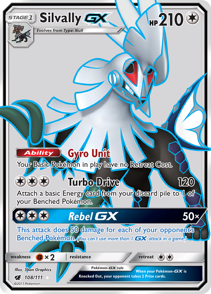 Silvally GX (108/111) [Sun & Moon: Crimson Invasion] | Local Legends