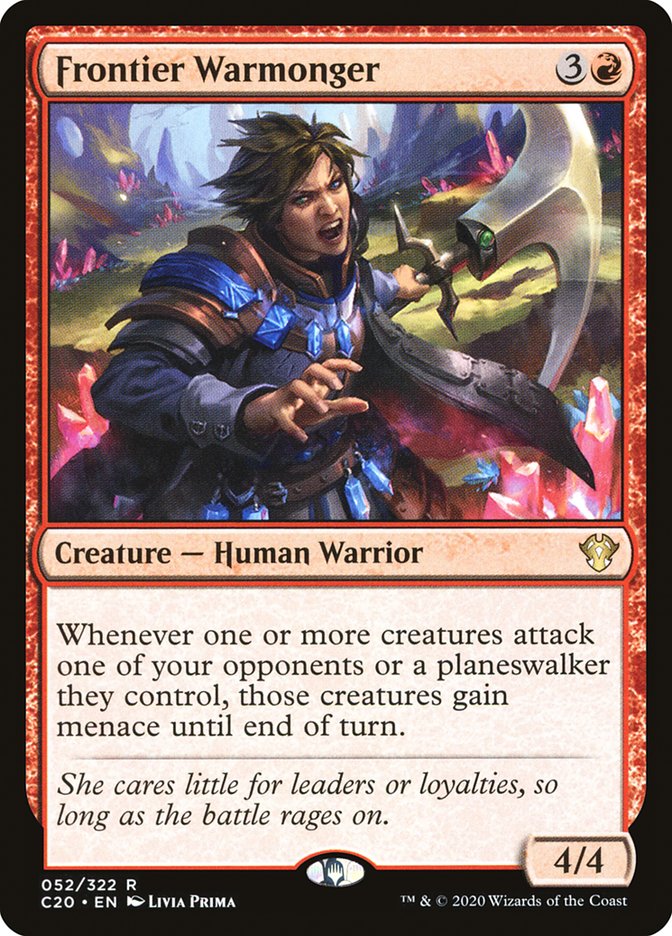 Frontier Warmonger [Commander 2020] | Local Legends