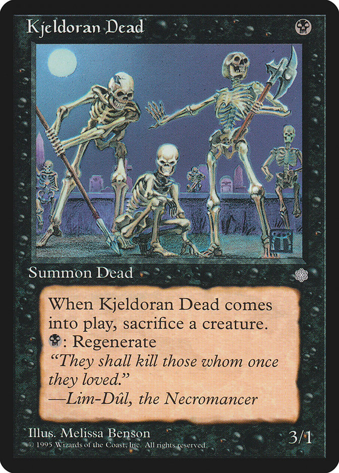 Kjeldoran Dead [Ice Age] | Local Legends