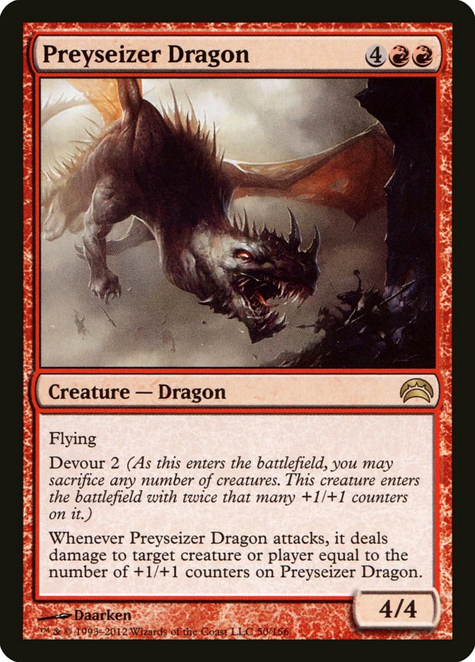 Preyseizer Dragon [Planechase 2012] | Local Legends