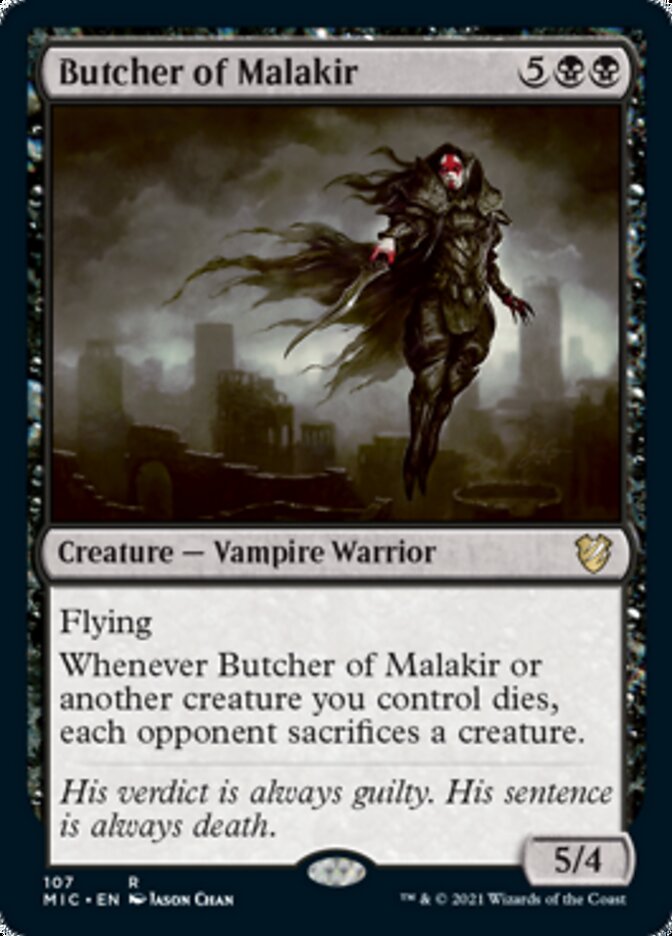 Butcher of Malakir [Innistrad: Midnight Hunt Commander] | Golgari Games