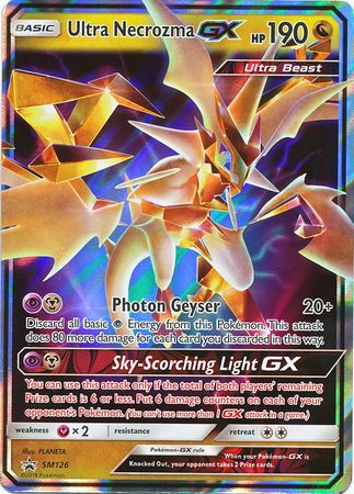 Ultra Necrozma GX (SM126) (Jumbo Card) [Sun & Moon: Black Star Promos] | Golgari Games