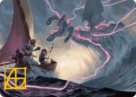 Hall of Storm Giants Art Card (Gold-Stamped Signature) [Dungeons & Dragons: Adventures in the Forgotten Realms Art Series] | Local Legends