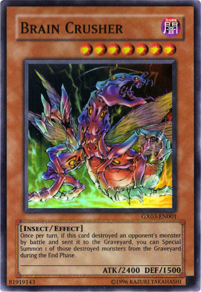 Brain Crusher [GX03-EN001] Super Rare | Golgari Games