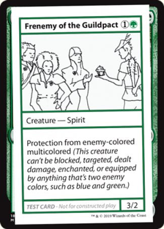 Frenemy of the Guildpact (2021 Edition) [Mystery Booster Playtest Cards] | Golgari Games