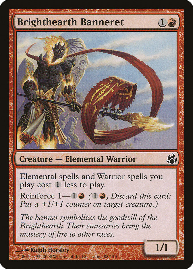 Brighthearth Banneret [Morningtide] | Local Legends