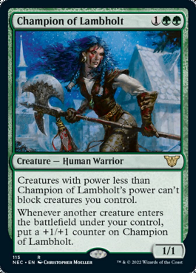 Champion of Lambholt [Kamigawa: Neon Dynasty Commander] | Local Legends