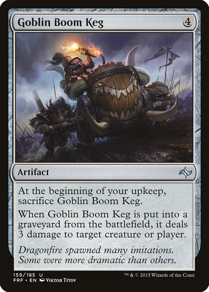 Goblin Boom Keg [Fate Reforged] | Golgari Games