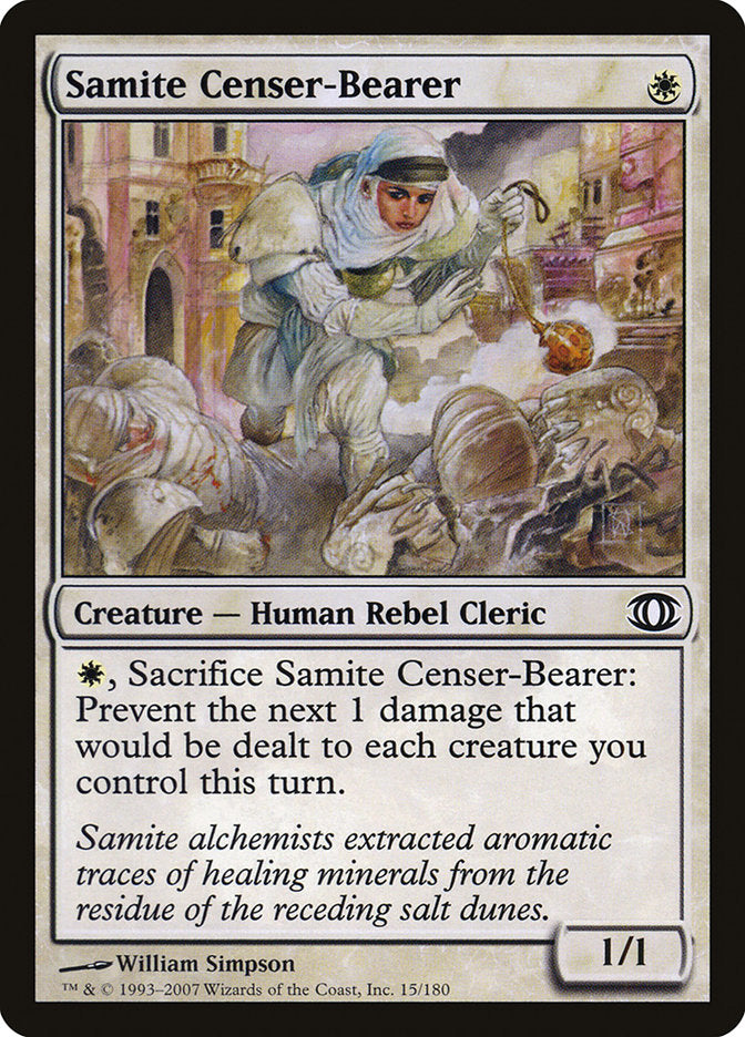 Samite Censer-Bearer [Future Sight] | Local Legends