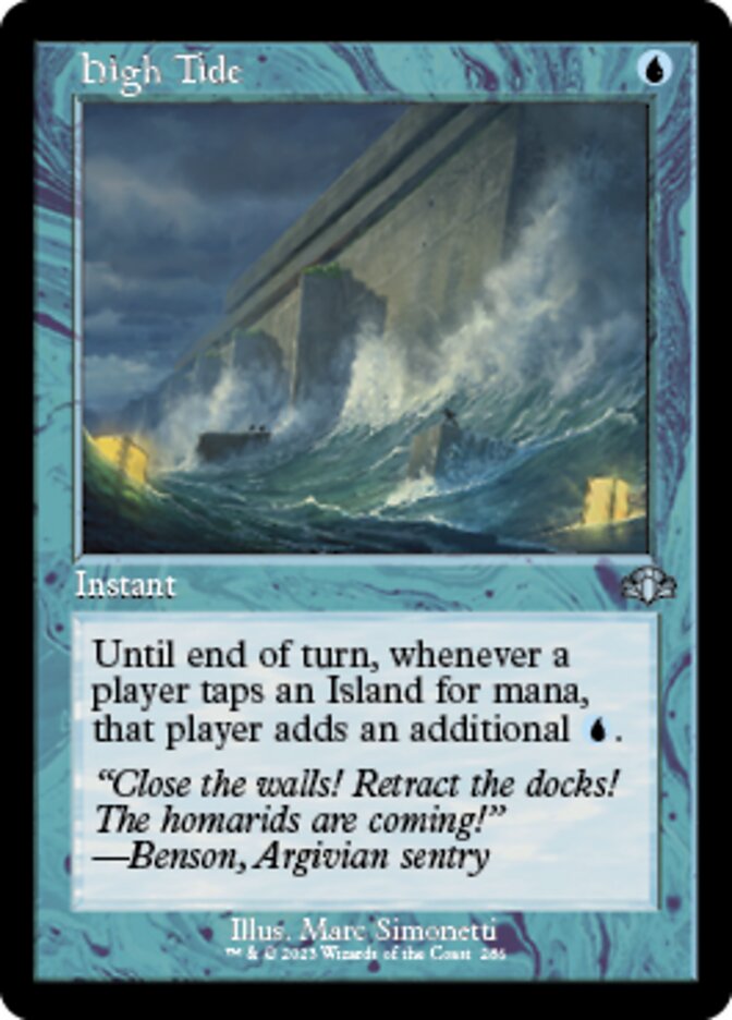 High Tide (Retro) [Dominaria Remastered] | Local Legends