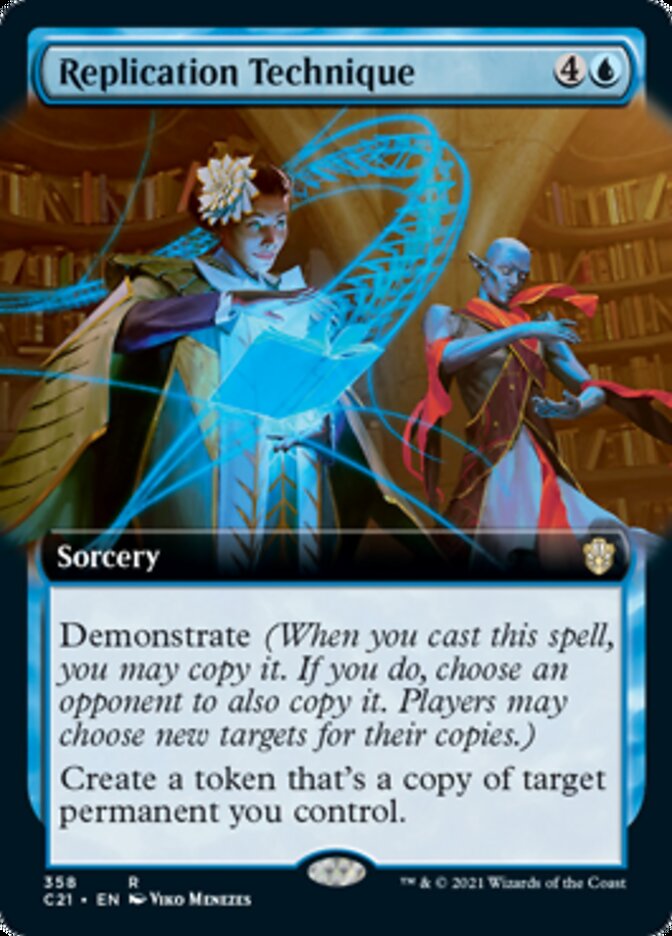 Replication Technique (Extended Art) [Commander 2021] | Local Legends