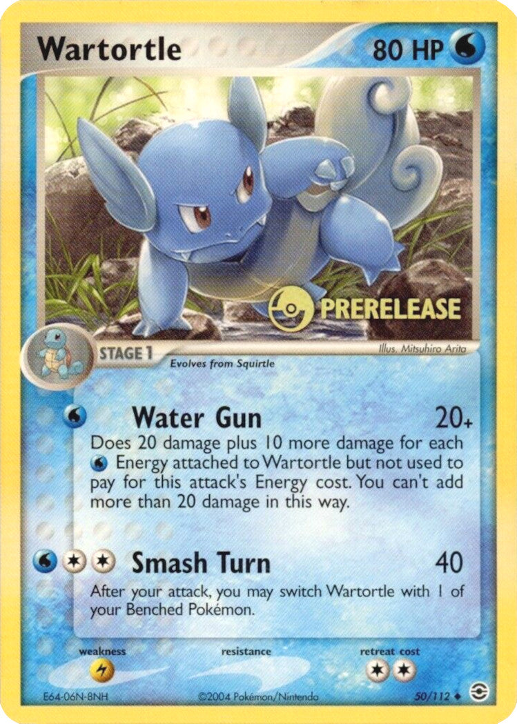 Wartortle (50/112) (Prerelease) [EX: FireRed & LeafGreen] | Golgari Games