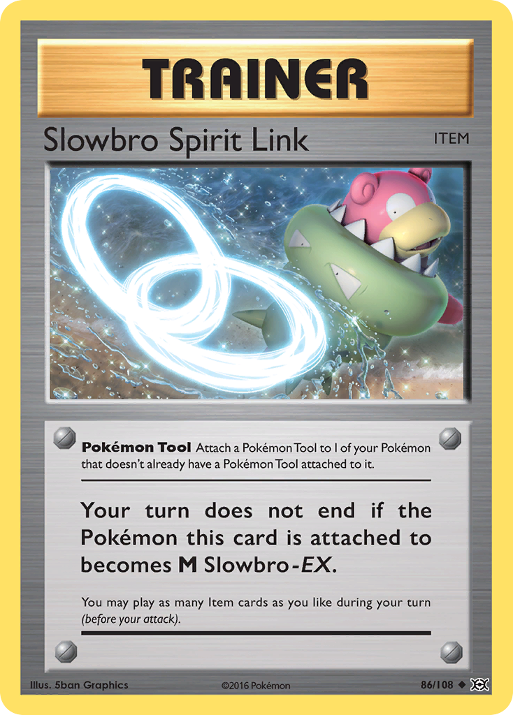 Slowbro Spirit Link (86/108) [XY: Evolutions] | Golgari Games