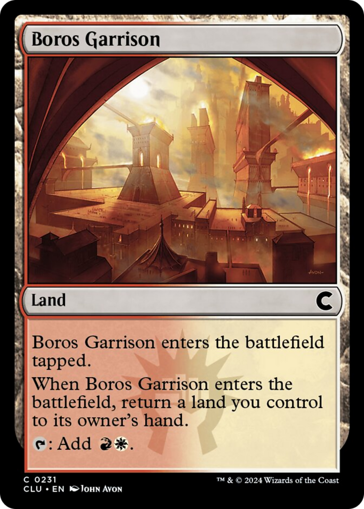 Boros Garrison [Ravnica: Clue Edition] | Local Legends