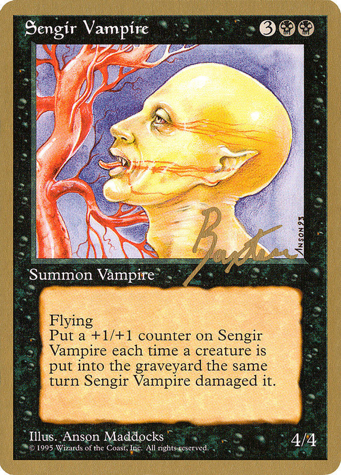 Sengir Vampire (George Baxter) [Pro Tour Collector Set] | Local Legends