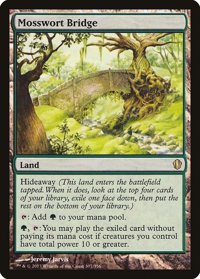 Mosswort Bridge [Commander 2013] | Golgari Games