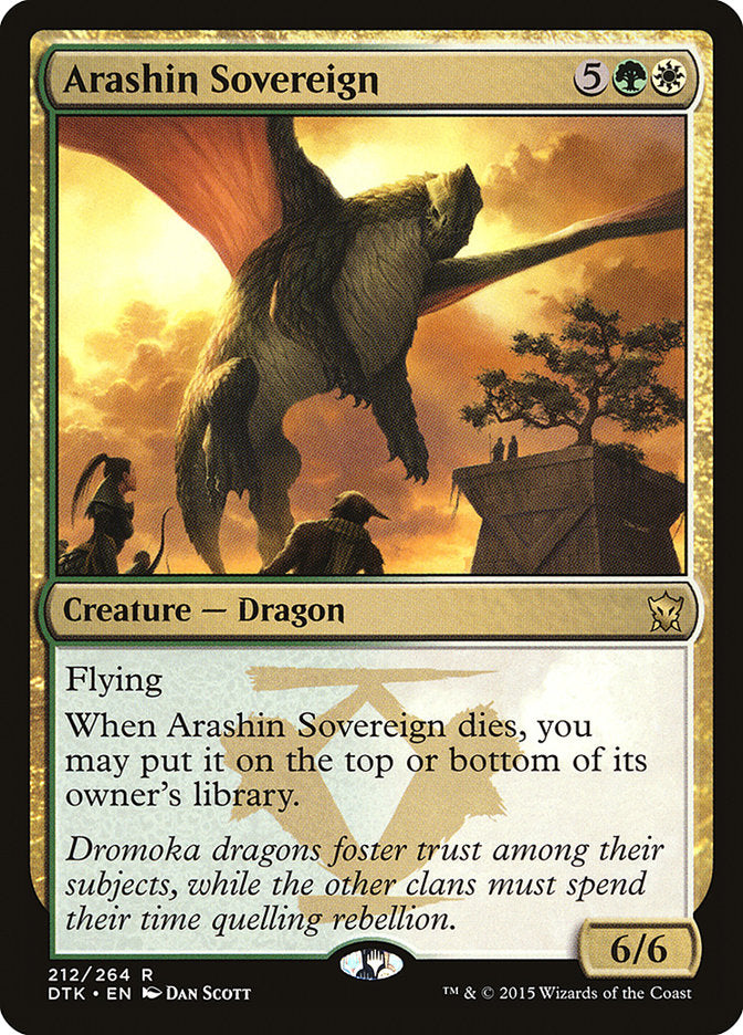 Arashin Sovereign [Dragons of Tarkir] | Golgari Games