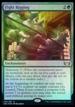 Fight Rigging [Streets of New Capenna Prerelease Promos] | Local Legends