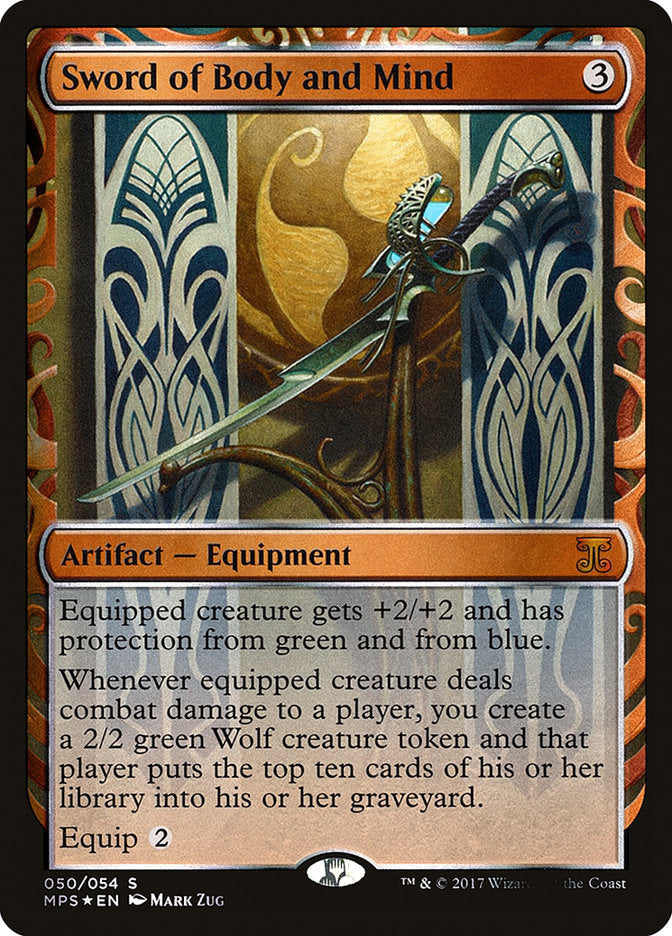 Sword of Body and Mind [Kaladesh Inventions] | Golgari Games