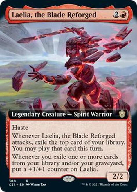 Laelia, the Blade Reforged (Extended Art) [Commander 2021] | Local Legends