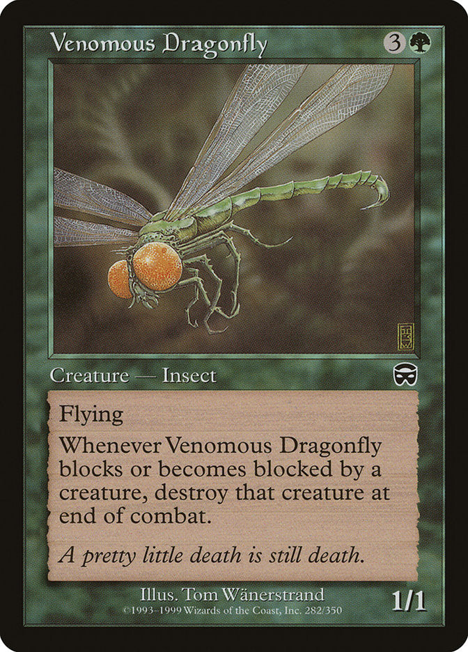 Venomous Dragonfly [Mercadian Masques] | Local Legends
