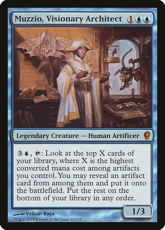 Muzzio, Visionary Architect [Conspiracy] | Local Legends