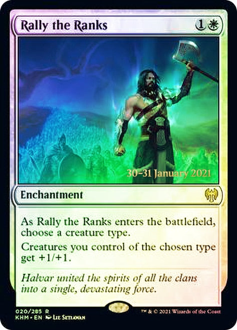 Rally the Ranks [Kaldheim Prerelease Promos] | Golgari Games