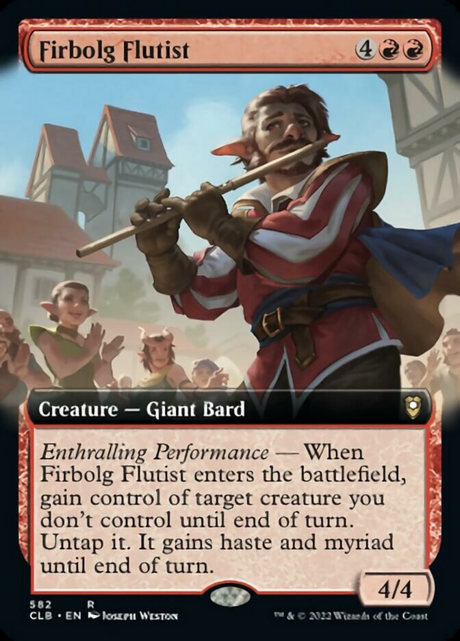 Firbolg Flutist (Extended Art) [Commander Legends: Battle for Baldur's Gate] | Local Legends