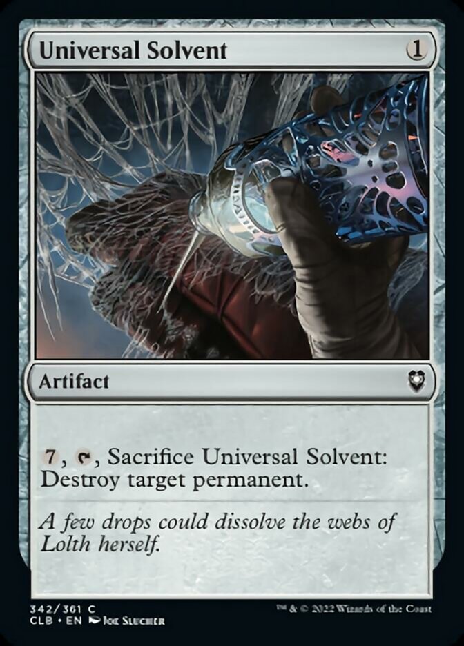 Universal Solvent [Commander Legends: Battle for Baldur's Gate] | Golgari Games