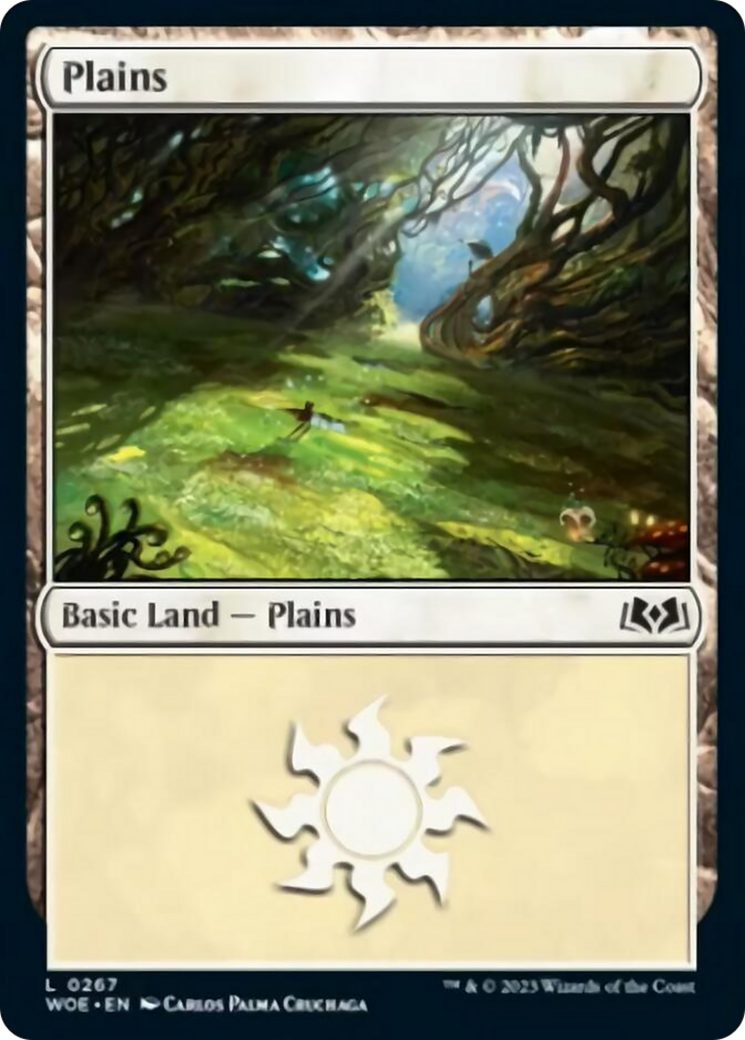 Plains (0267) [Wilds of Eldraine] | Golgari Games