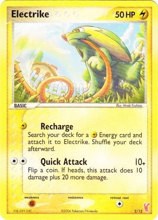 Electrike (2/12) [EX: Trainer Kit 2 - Plusle] | Golgari Games