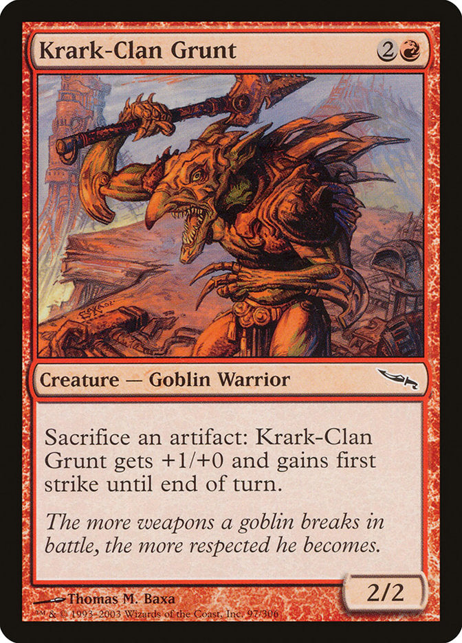 Krark-Clan Grunt [Mirrodin] | Local Legends
