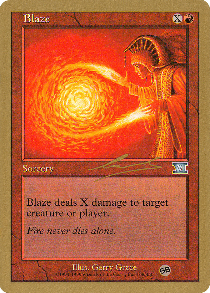 Blaze (Nicolas Labarre) [World Championship Decks 2000] | Local Legends