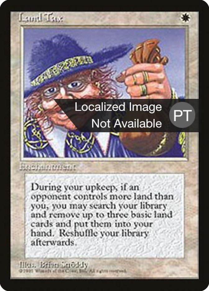 Land Tax [Fourth Edition (Foreign Black Border)] | Local Legends