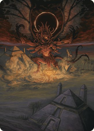 Dread Return Art Card [Commander Masters Art Series] | Local Legends