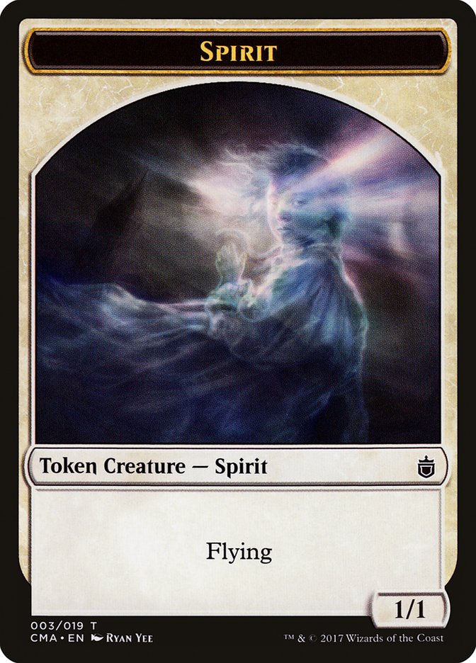 Spirit Token [Commander Anthology Tokens] | Golgari Games