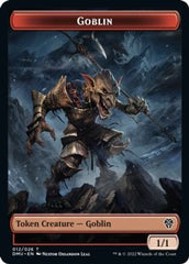 Zombie Knight // Goblin Double-sided Token [Dominaria United Commander Tokens] | Golgari Games