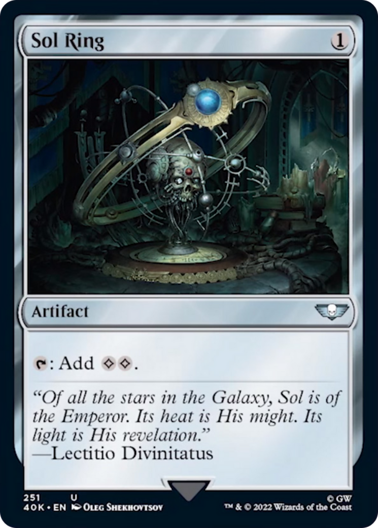 Sol Ring (251) [Universes Beyond: Warhammer 40,000] | Local Legends
